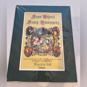 Disney Parks Snow White's Scary Adventures Portrait